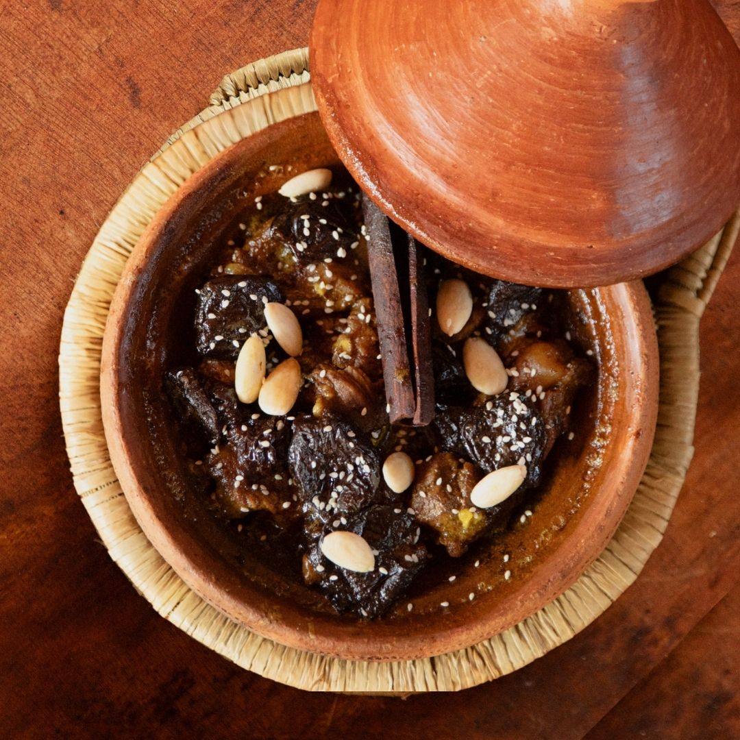 Dar Mansour - Morocco's Kitchen Berber's tajine — lamb, prunes and almonds, Koh Phangan, Thailand